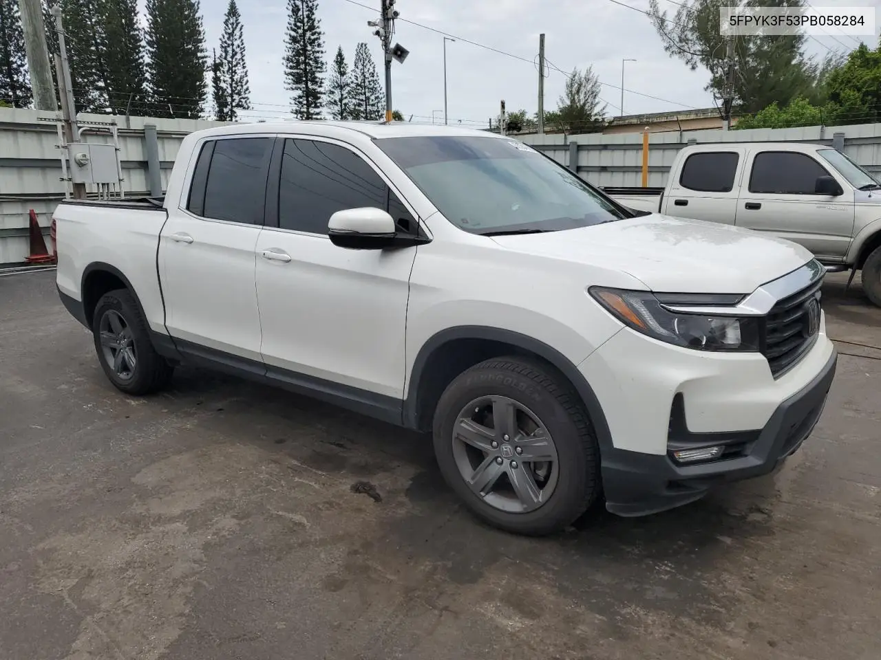 2023 Honda Ridgeline Rtl VIN: 5FPYK3F53PB058284 Lot: 63384665