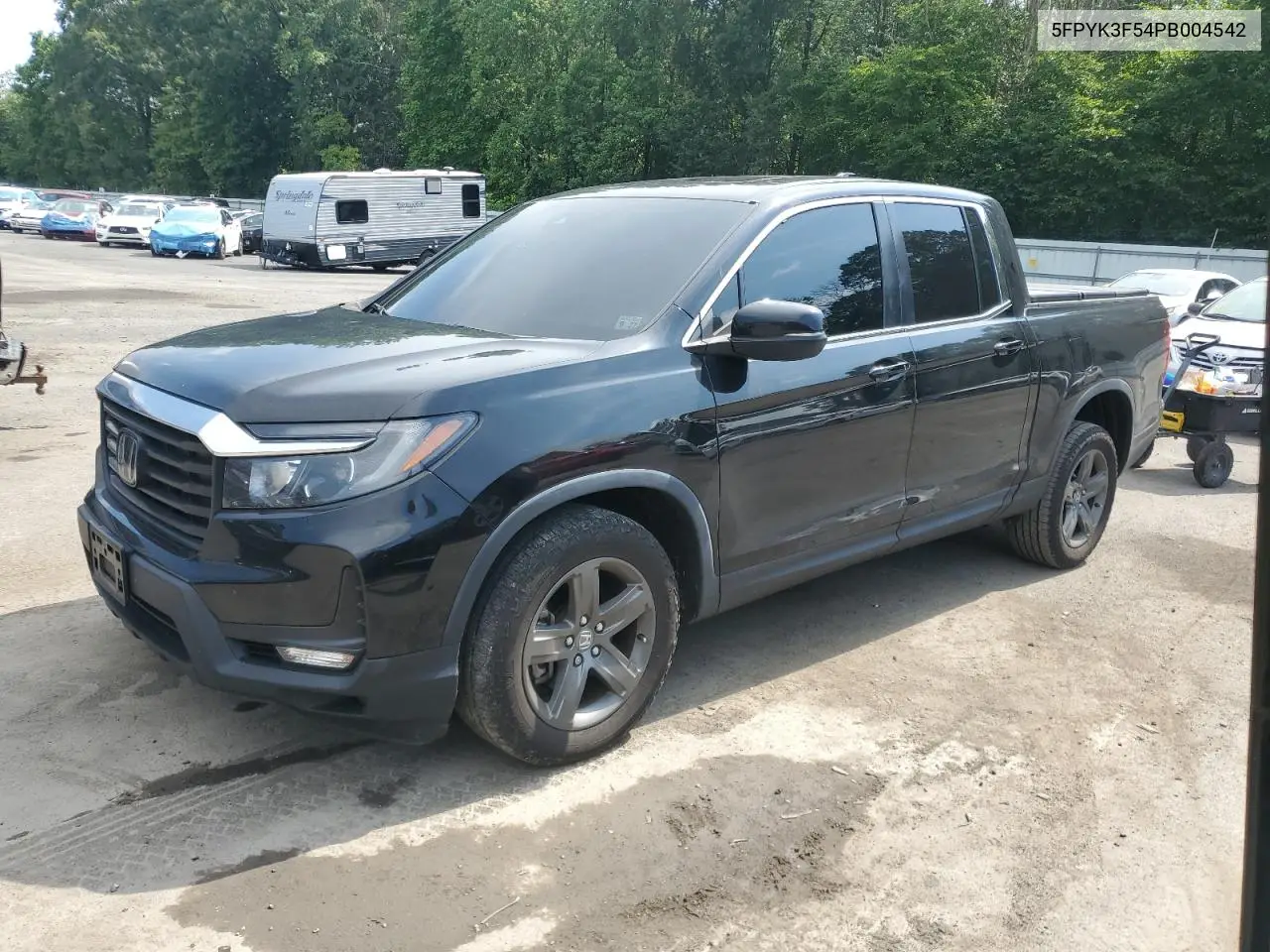 2023 Honda Ridgeline Rtl VIN: 5FPYK3F54PB004542 Lot: 63499365