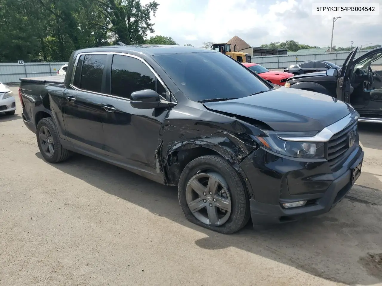 2023 Honda Ridgeline Rtl VIN: 5FPYK3F54PB004542 Lot: 63499365