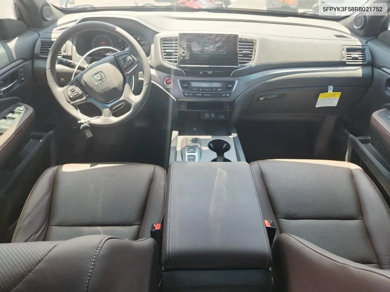2024 Honda Ridgeline Rtl VIN: 5FPYK3F58RB021752 Lot: 62333325