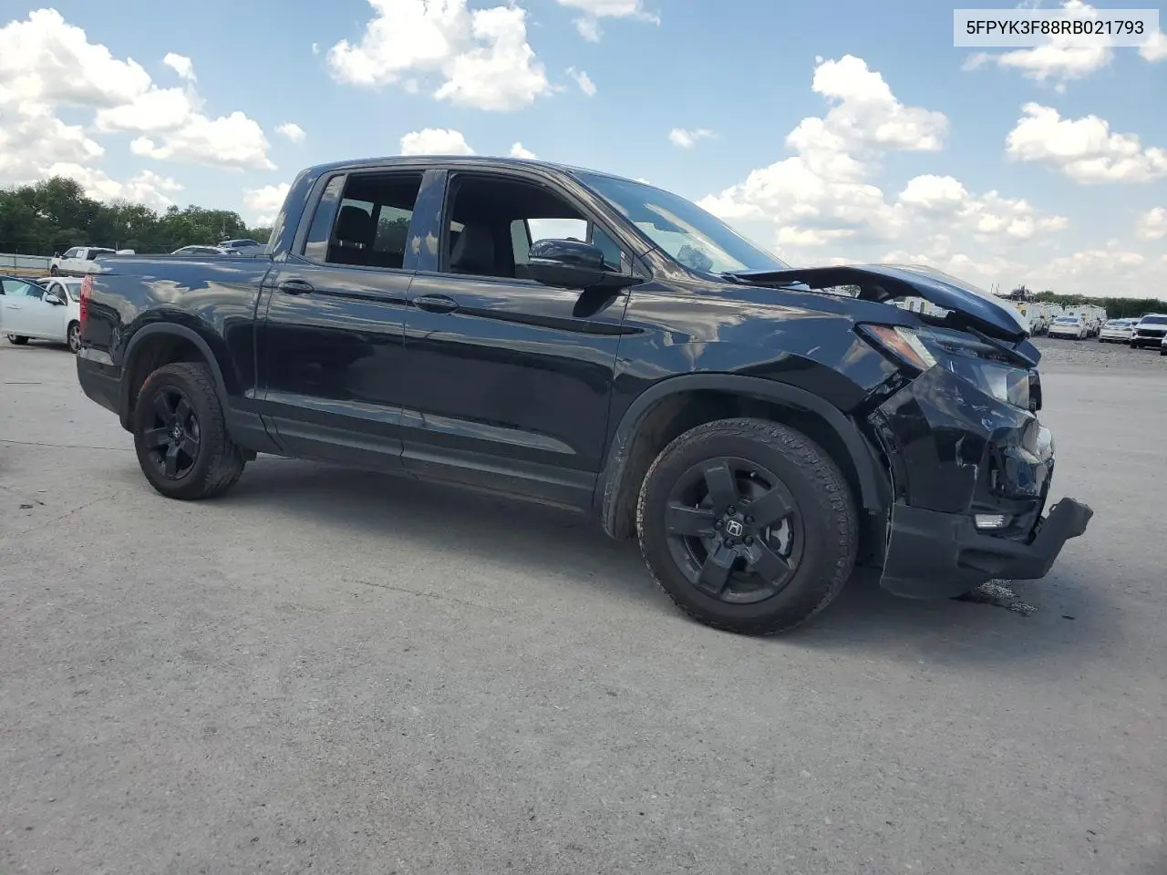 2024 Honda Ridgeline Black Edition VIN: 5FPYK3F88RB021793 Lot: 63305225