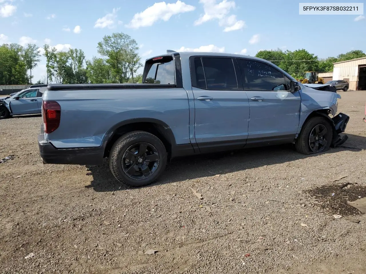 2025 Honda Ridgeline Black Edition VIN: 5FPYK3F87SB032211 Lot: 62021275