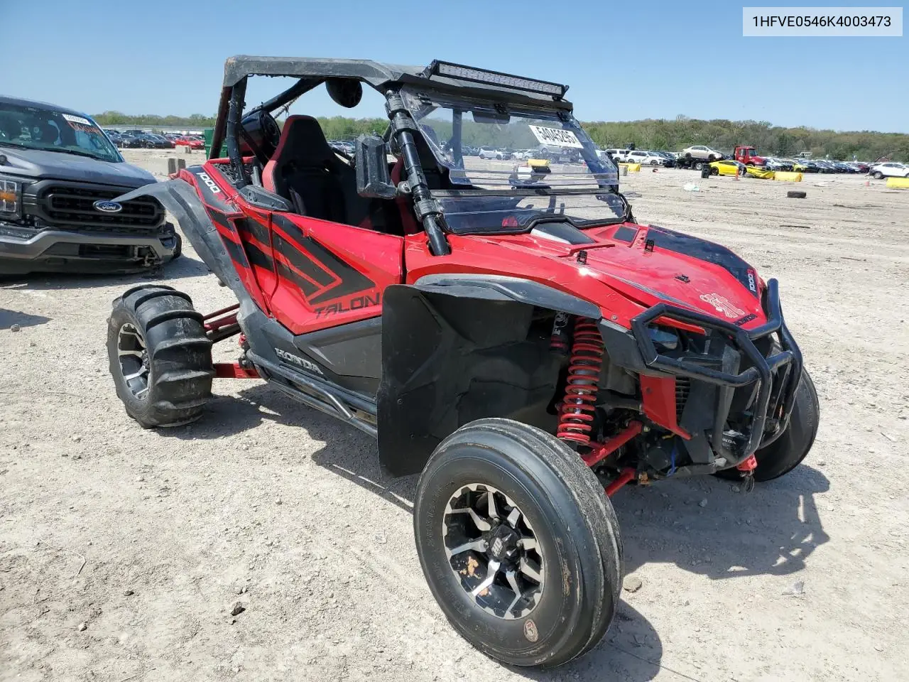 2019 Honda Sxs1000 S2R VIN: 1HFVE0546K4003473 Lot: 54045295