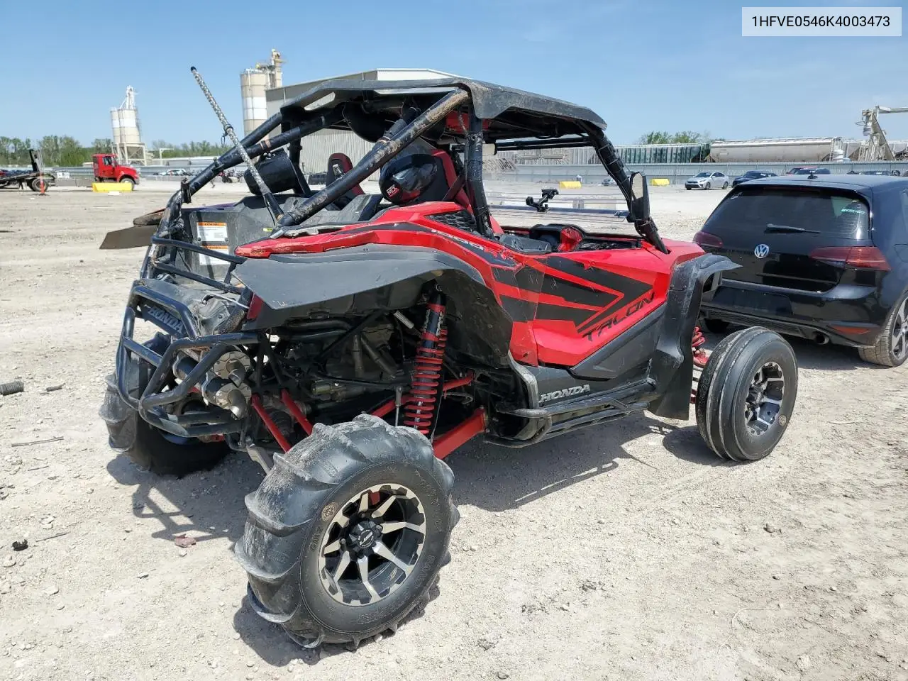 2019 Honda Sxs1000 S2R VIN: 1HFVE0546K4003473 Lot: 54045295