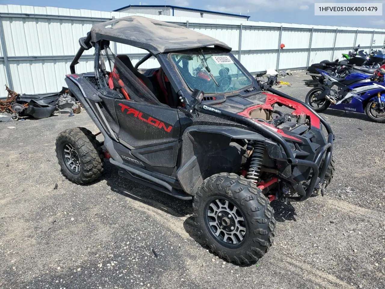 2019 Honda Sxs1000 S2X VIN: 1HFVE0510K4001479 Lot: 61930065