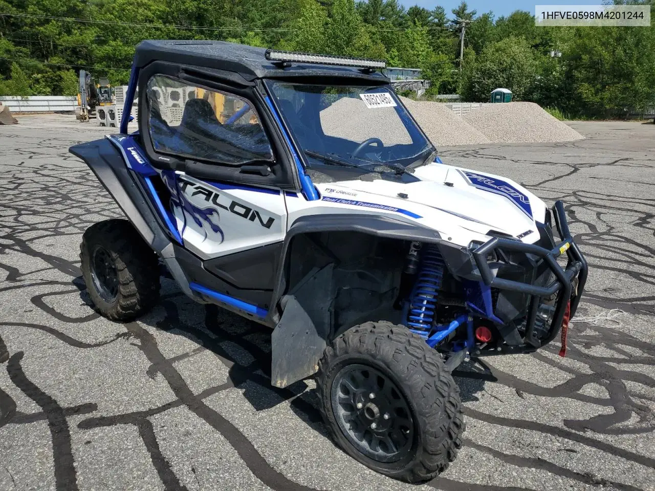 2021 Honda Sxs1000 S2X VIN: 1HFVE0598M4201244 Lot: 60521495