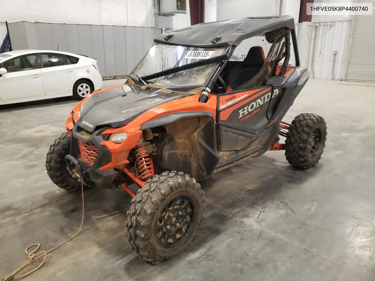 2023 Honda Sxs1000 VIN: 1HFVE05K8P4400740 Lot: 57886135