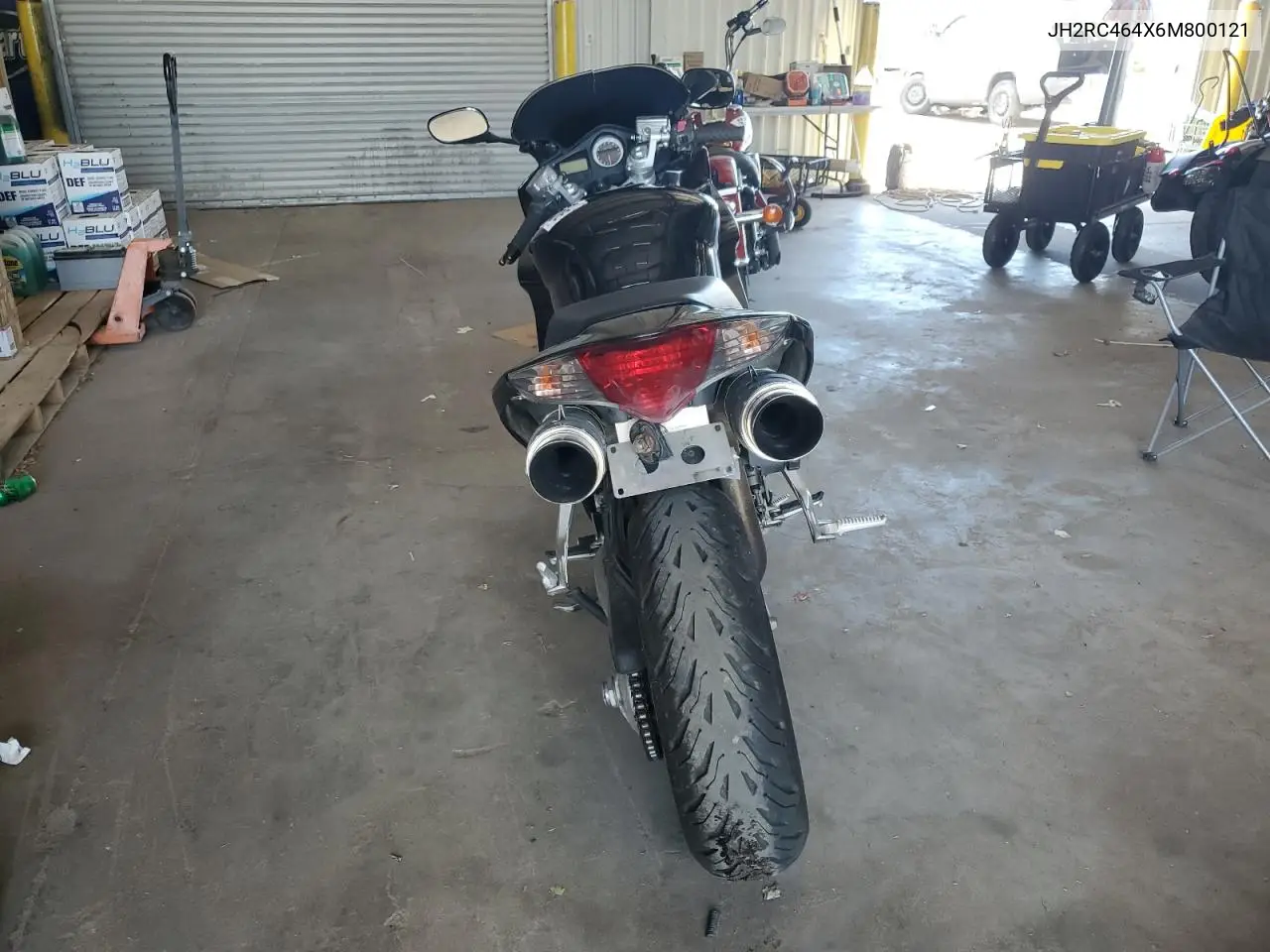 2006 Honda Vfr800 A VIN: JH2RC464X6M800121 Lot: 61500815