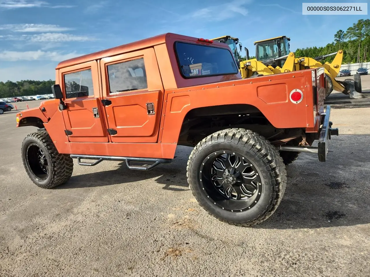 2005 Hummer H1 VIN: 00000S0S3062271LL Lot: 63423595