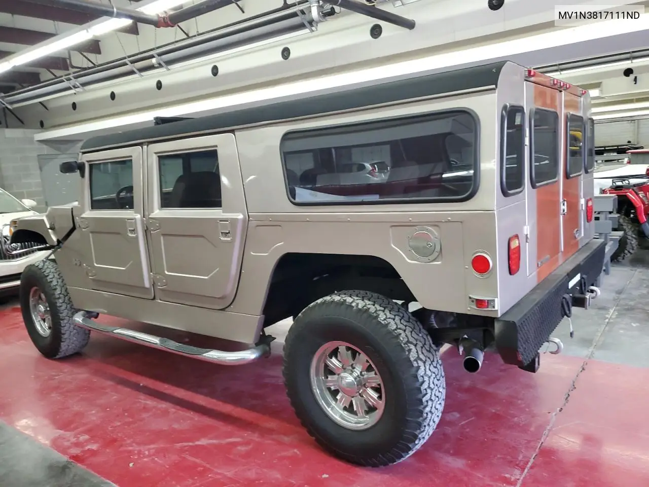 2006 Hummer H1 VIN: MV1N3817111ND Lot: 62238695