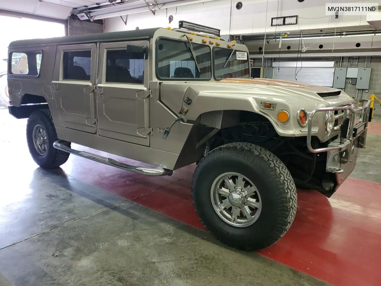 2006 Hummer H1 VIN: MV1N3817111ND Lot: 62238695
