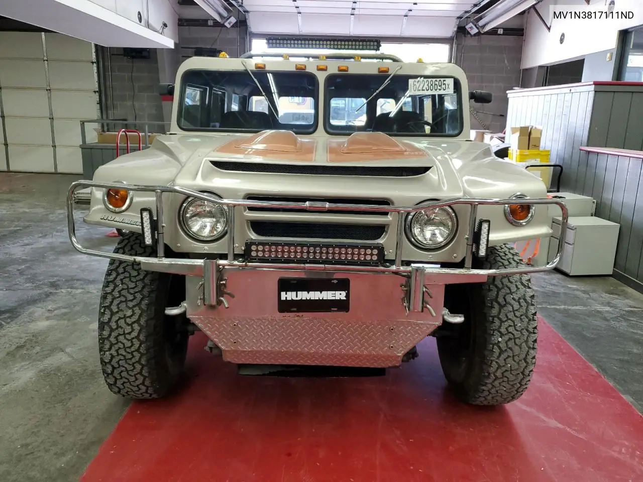 2006 Hummer H1 VIN: MV1N3817111ND Lot: 62238695