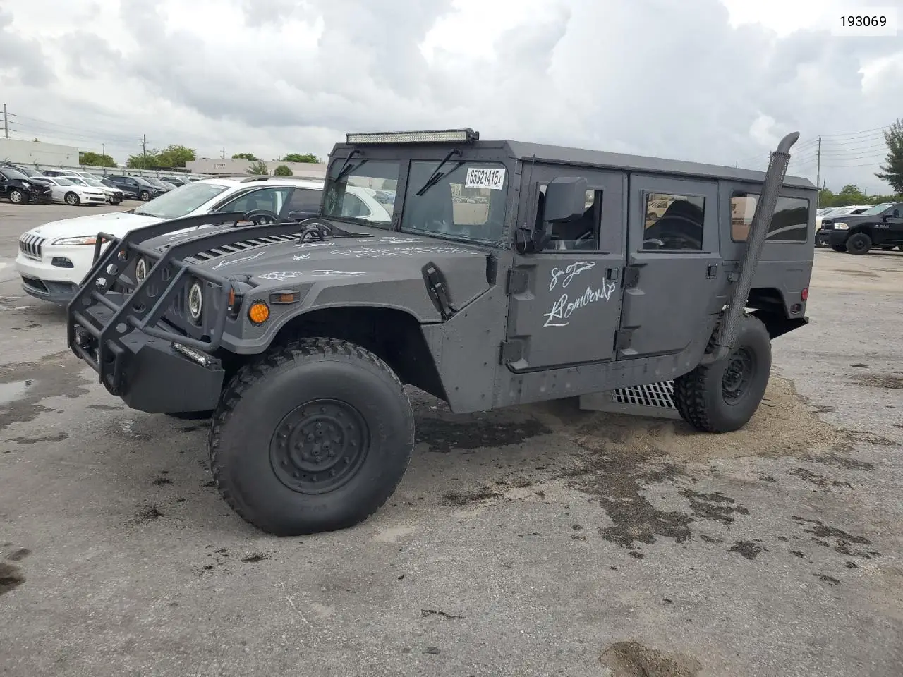 2009 Hummer H1 VIN: 193069 Lot: 65921415