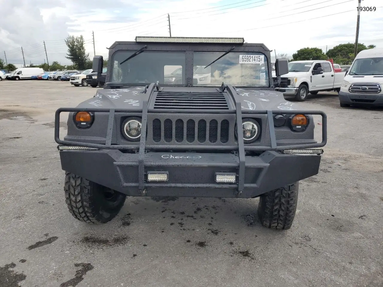 2009 Hummer H1 VIN: 193069 Lot: 65921415