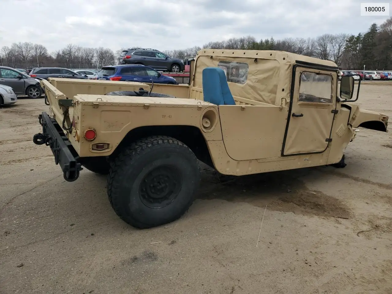 2012 Hummer H1 VIN: 180005 Lot: 52875985