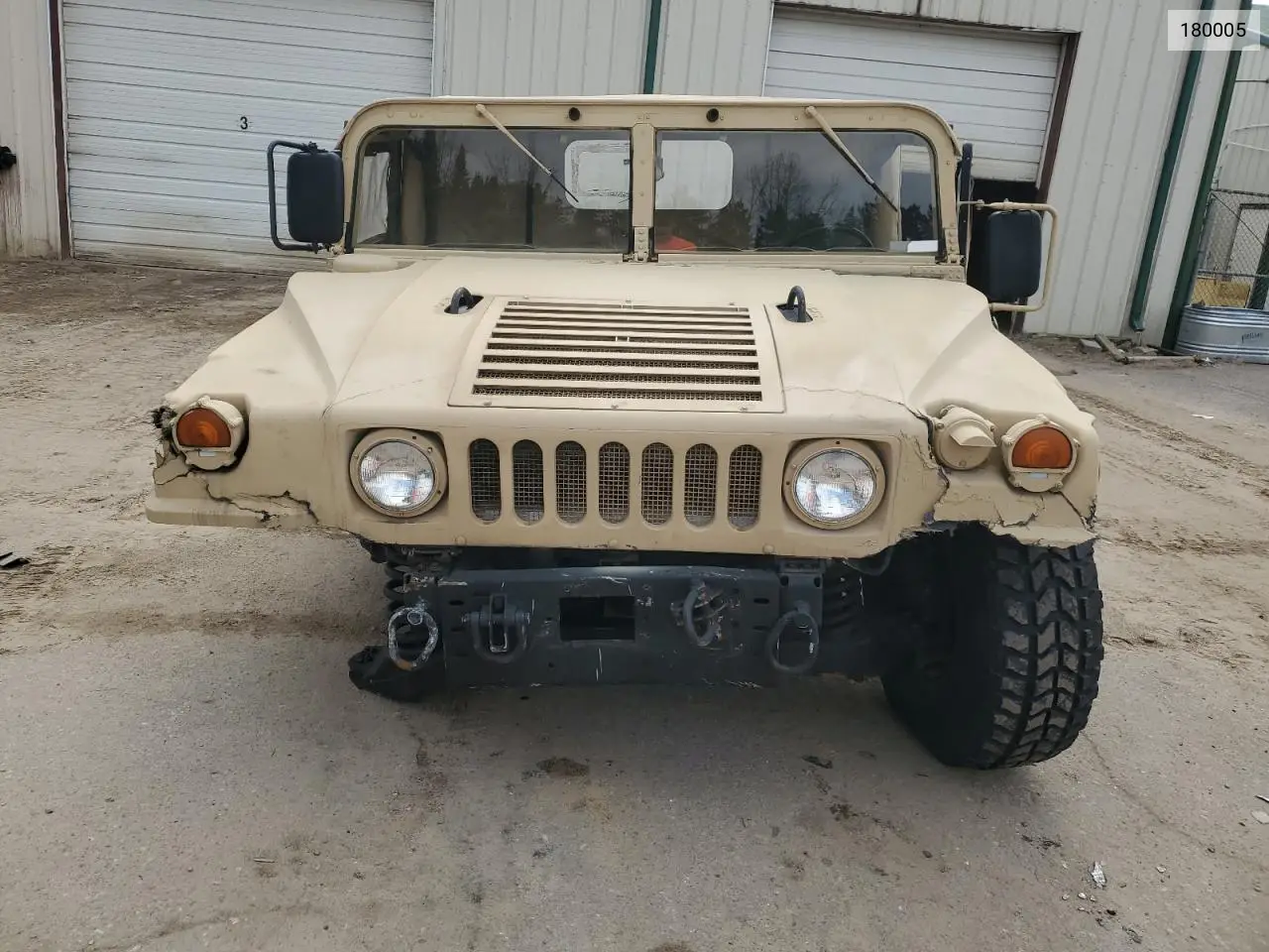 2012 Hummer H1 VIN: 180005 Lot: 52875985