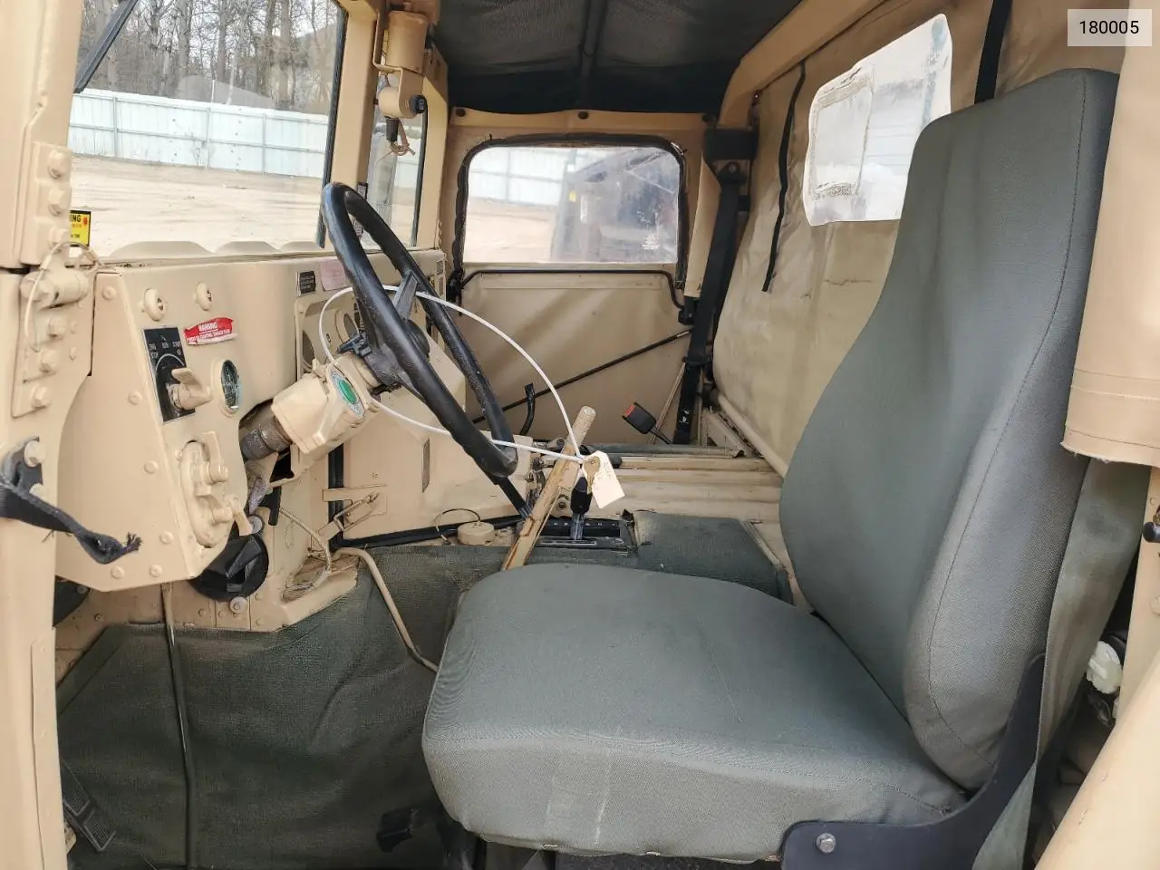 2012 Hummer H1 VIN: 180005 Lot: 52875985