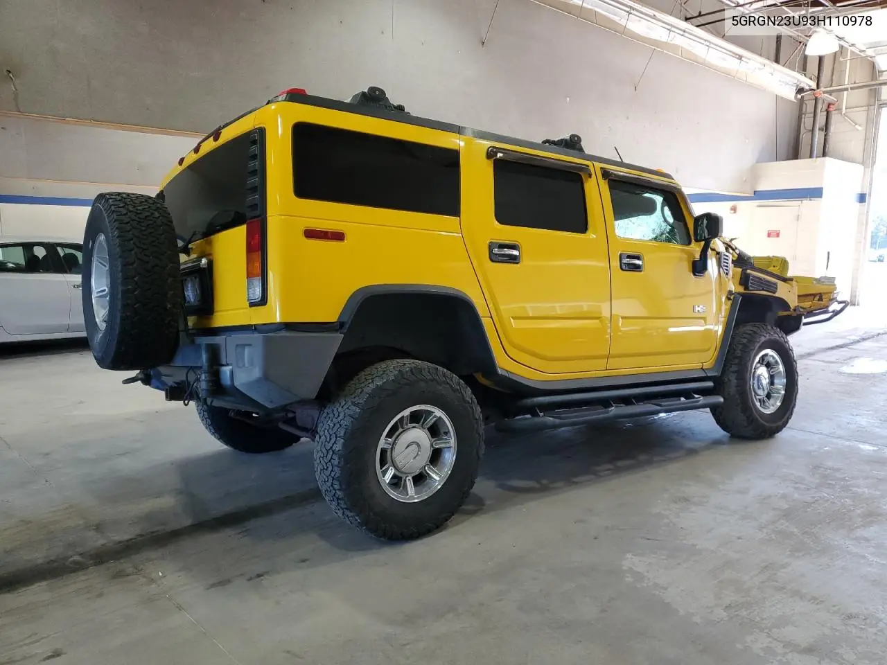 2003 Hummer H2 VIN: 5GRGN23U93H110978 Lot: 45356655