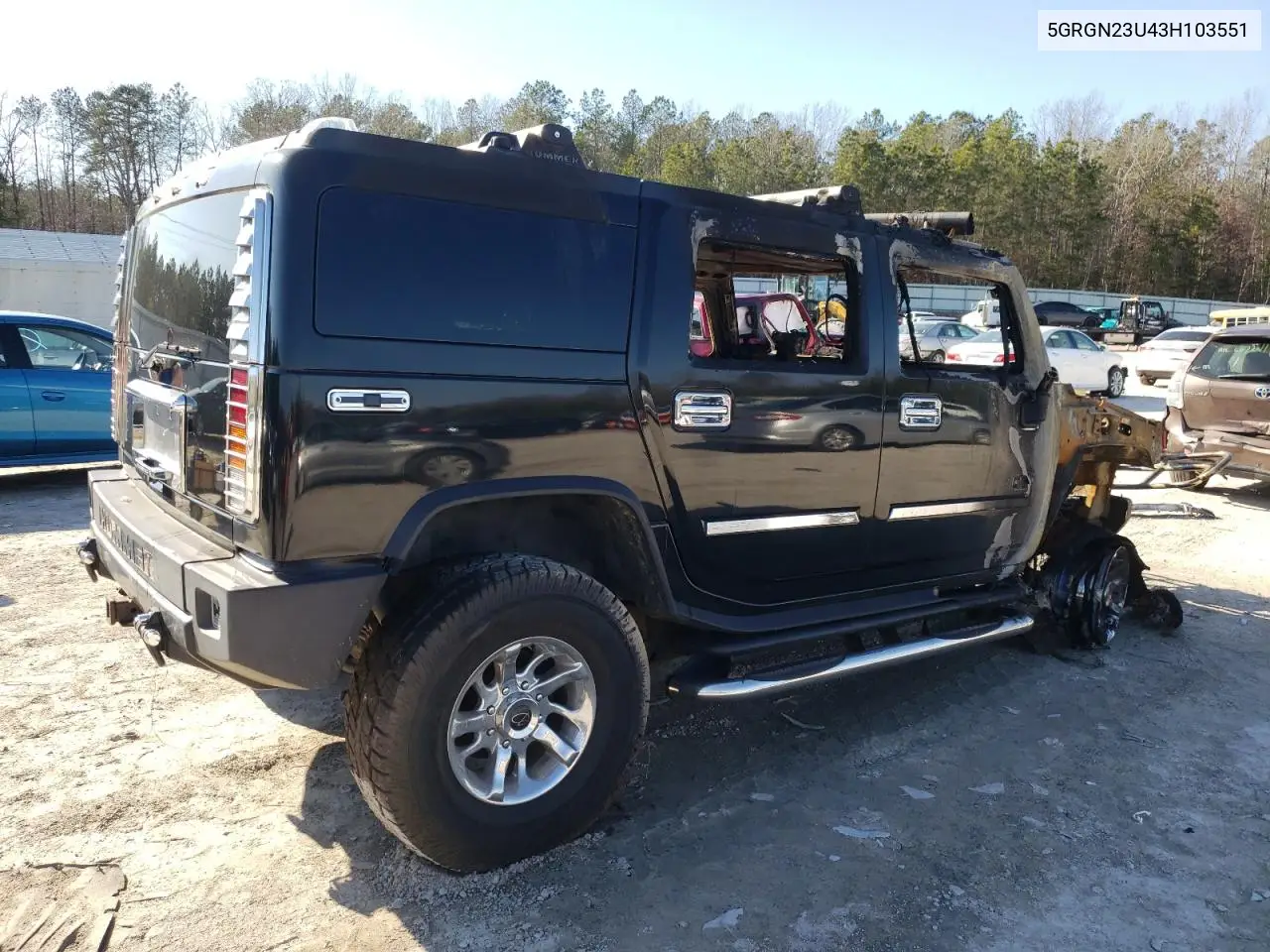 5grgn23u43h103551 5GRGN23U43H103551 2003 Hummer H2