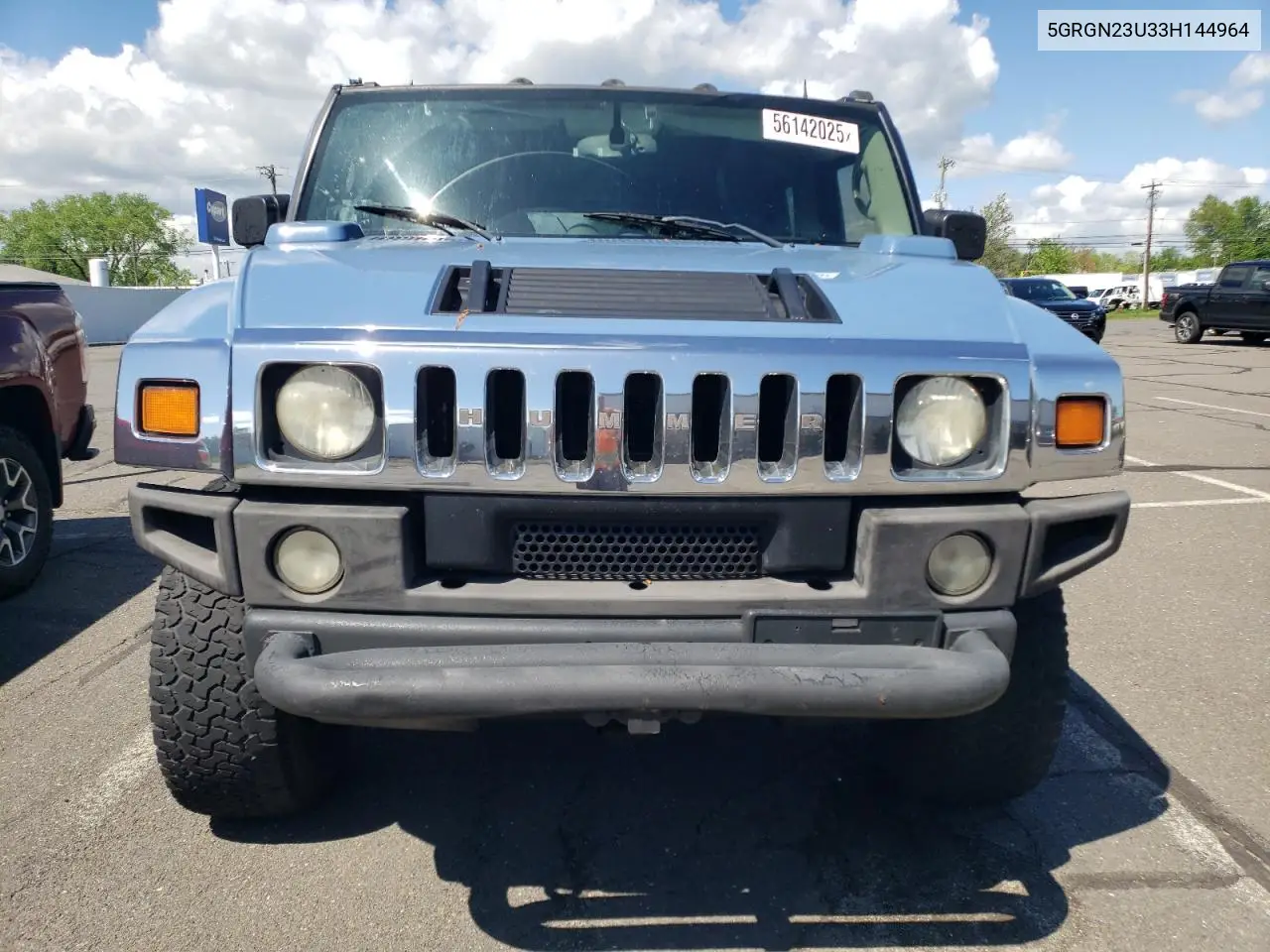 2003 Hummer H2 VIN: 5GRGN23U33H144964 Lot: 56142025