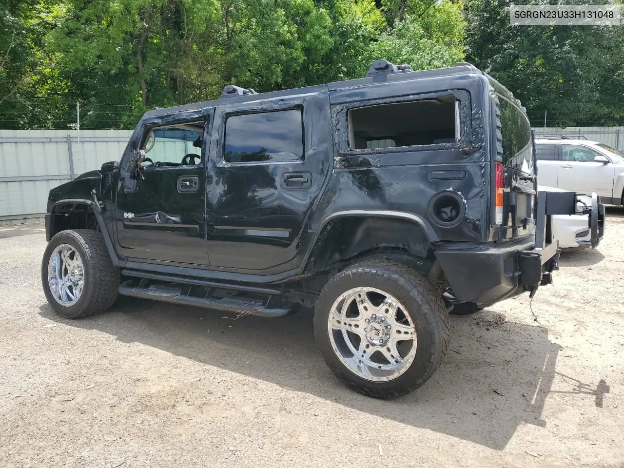 2003 Hummer H2 VIN: 5GRGN23U33H131048 Lot: 61176545