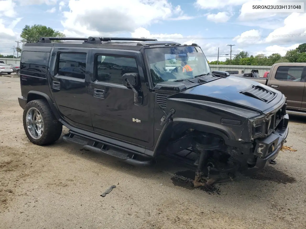 2003 Hummer H2 VIN: 5GRGN23U33H131048 Lot: 61176545
