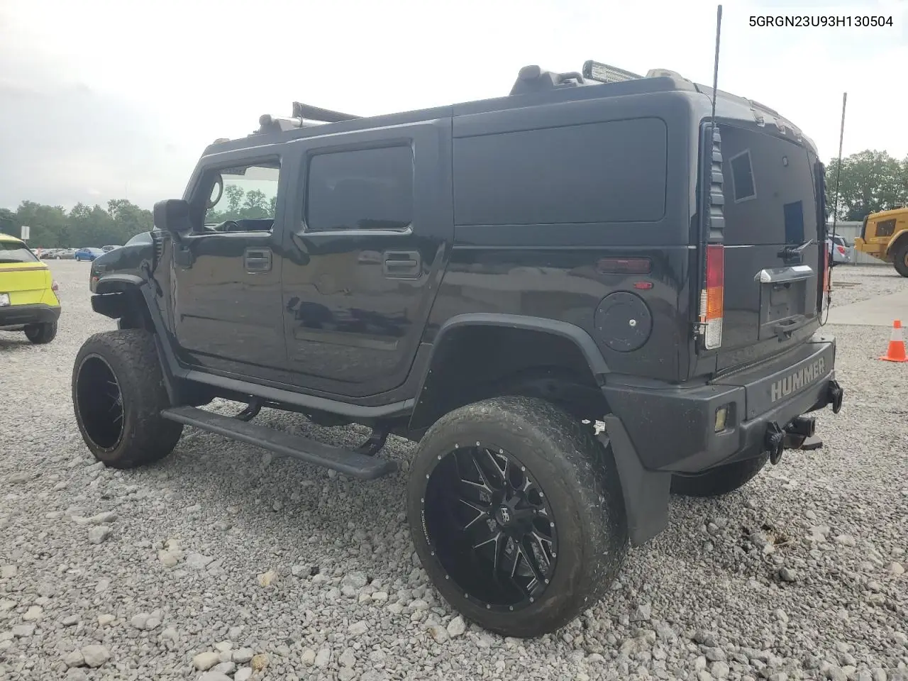 2003 Hummer H2 VIN: 5GRGN23U93H130504 Lot: 62483695
