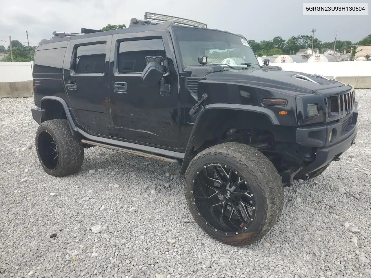 2003 Hummer H2 VIN: 5GRGN23U93H130504 Lot: 62483695