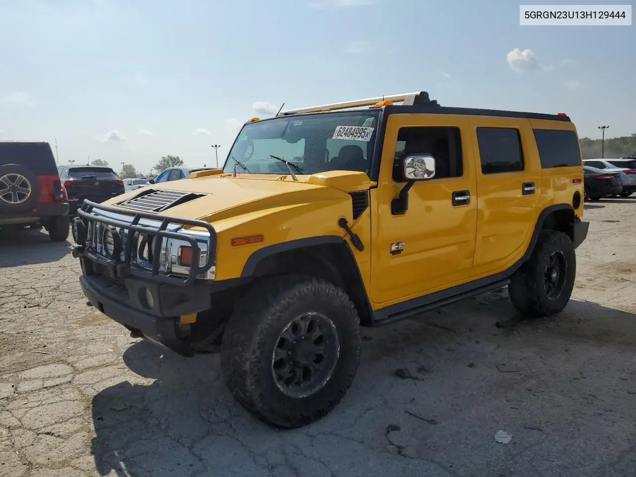 2003 Hummer H2 VIN: 5GRGN23U13H129444 Lot: 62484995