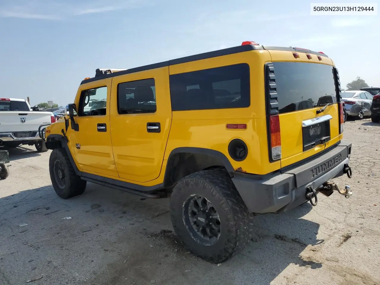 2003 Hummer H2 VIN: 5GRGN23U13H129444 Lot: 62484995