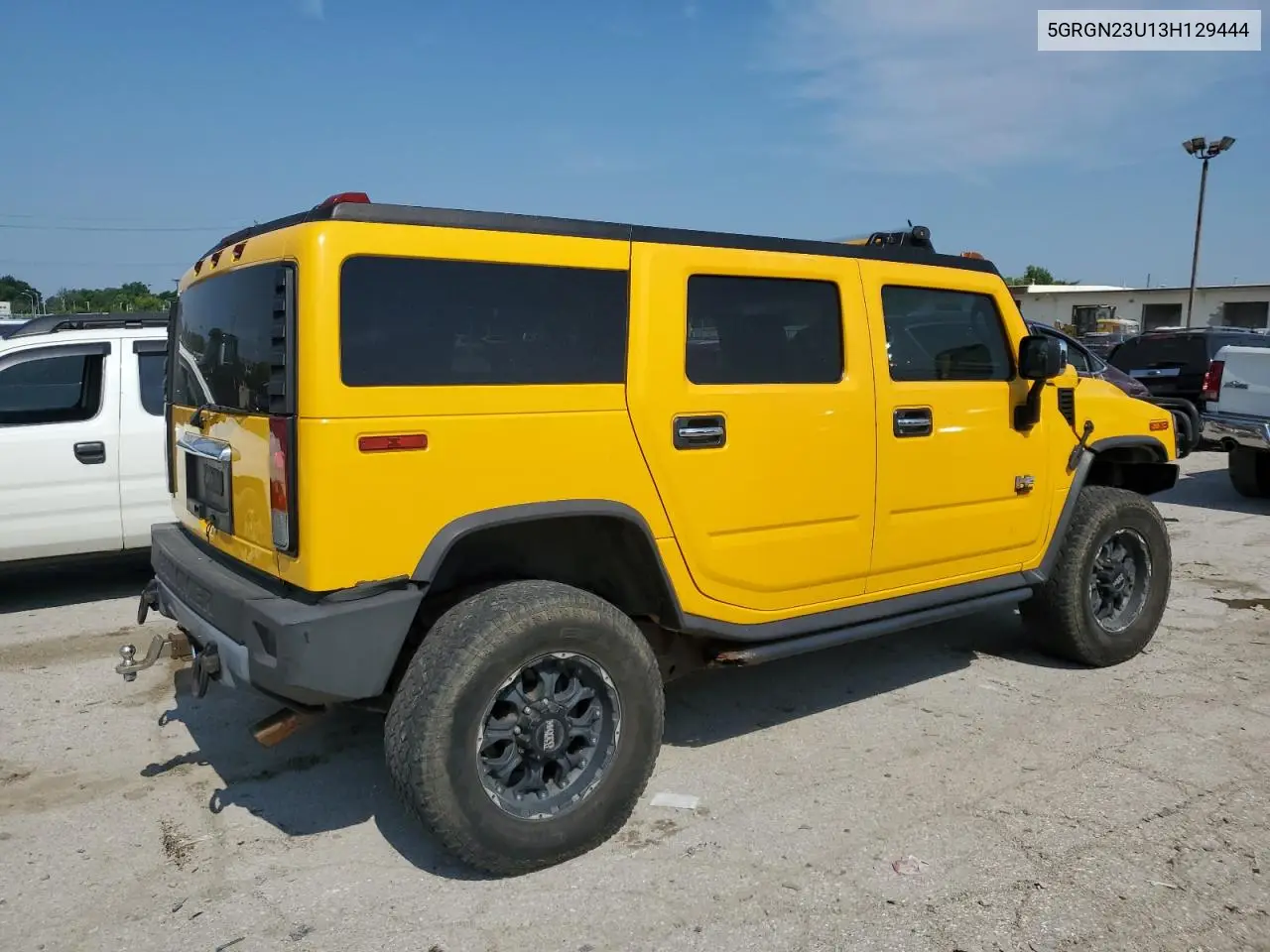2003 Hummer H2 VIN: 5GRGN23U13H129444 Lot: 62484995