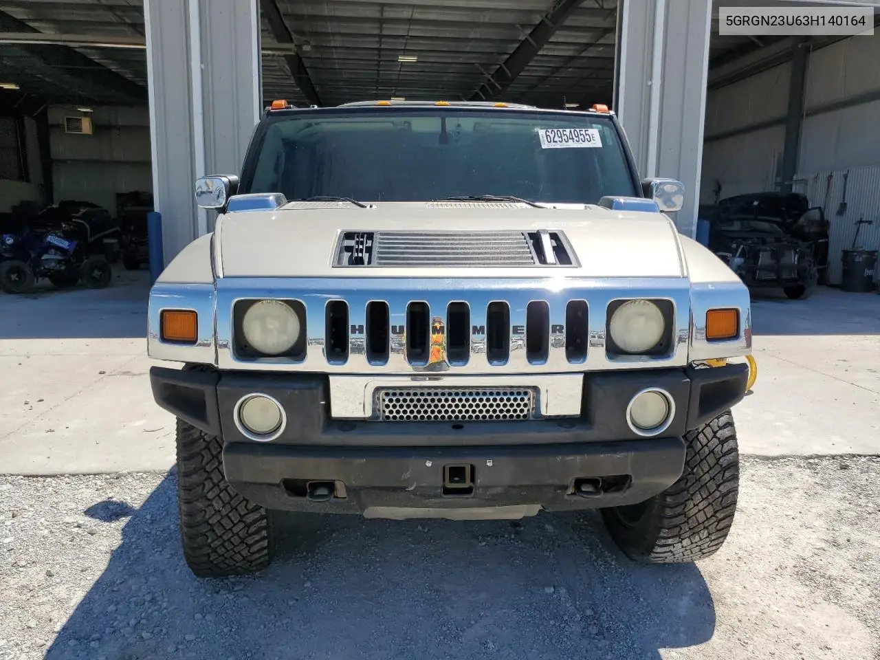 2003 Hummer H2 VIN: 5GRGN23U63H140164 Lot: 62954955