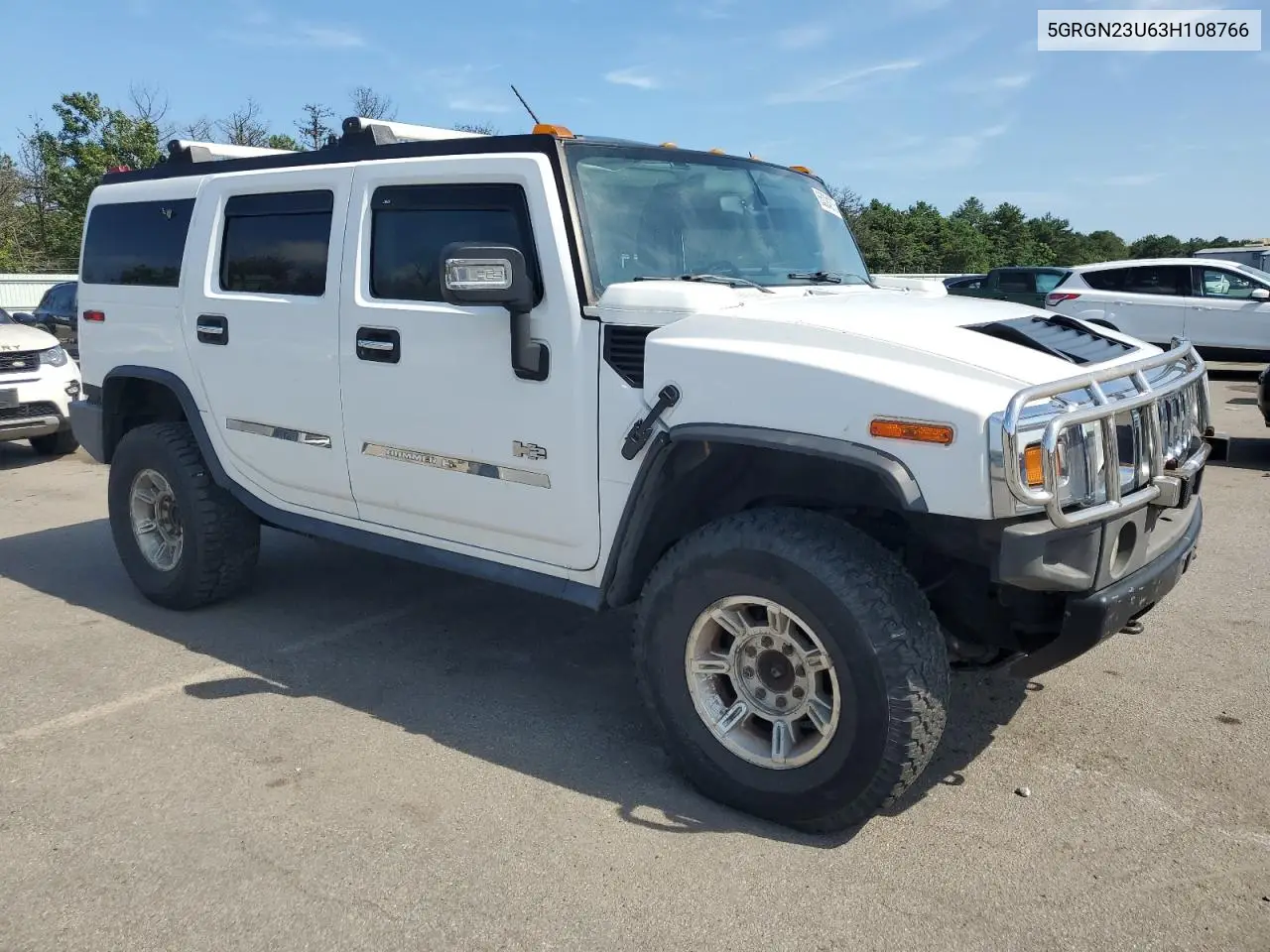 2003 Hummer H2 VIN: 5GRGN23U63H108766 Lot: 65024375