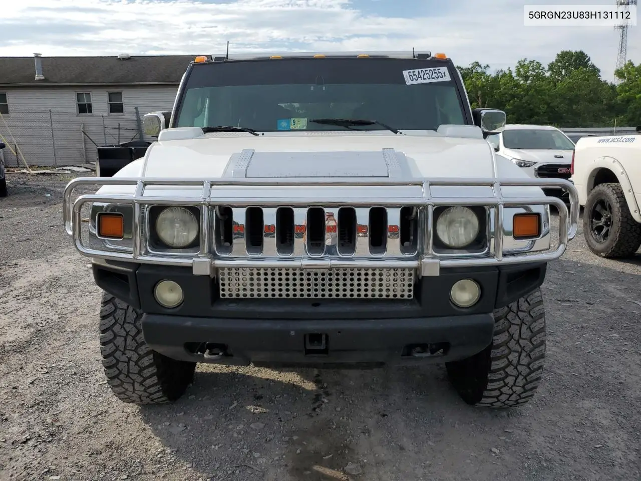 2003 Hummer H2 VIN: 5GRGN23U83H131112 Lot: 65425255