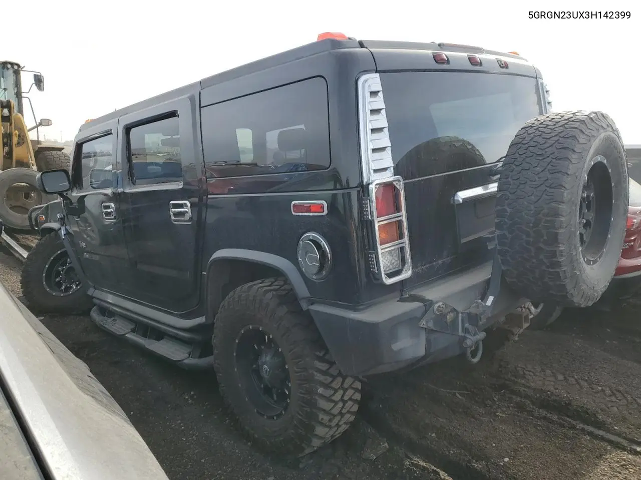 2003 Hummer H2 VIN: 5GRGN23UX3H142399 Lot: 81131944