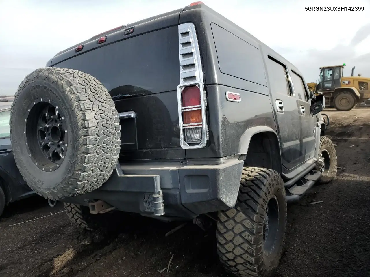 2003 Hummer H2 VIN: 5GRGN23UX3H142399 Lot: 81131944