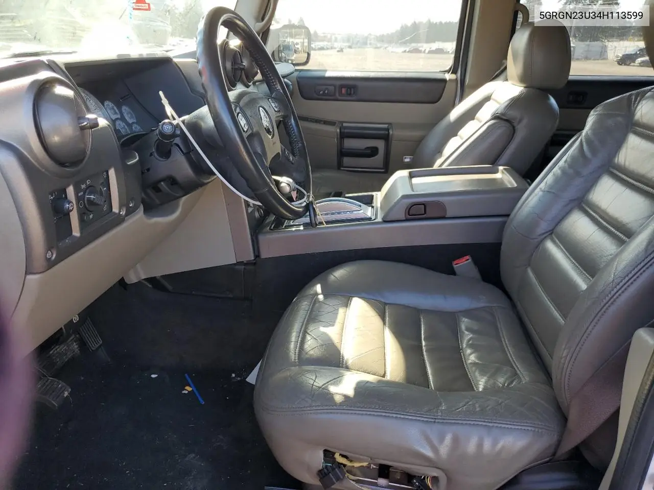 2004 Hummer H2 VIN: 5GRGN23U34H113599 Lot: 47187165