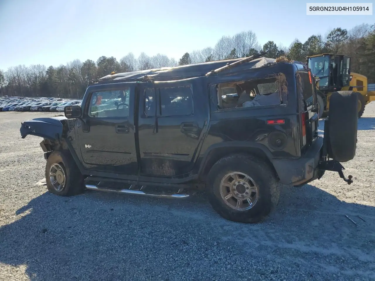 2004 Hummer H2 VIN: 5GRGN23U04H105914 Lot: 47411385