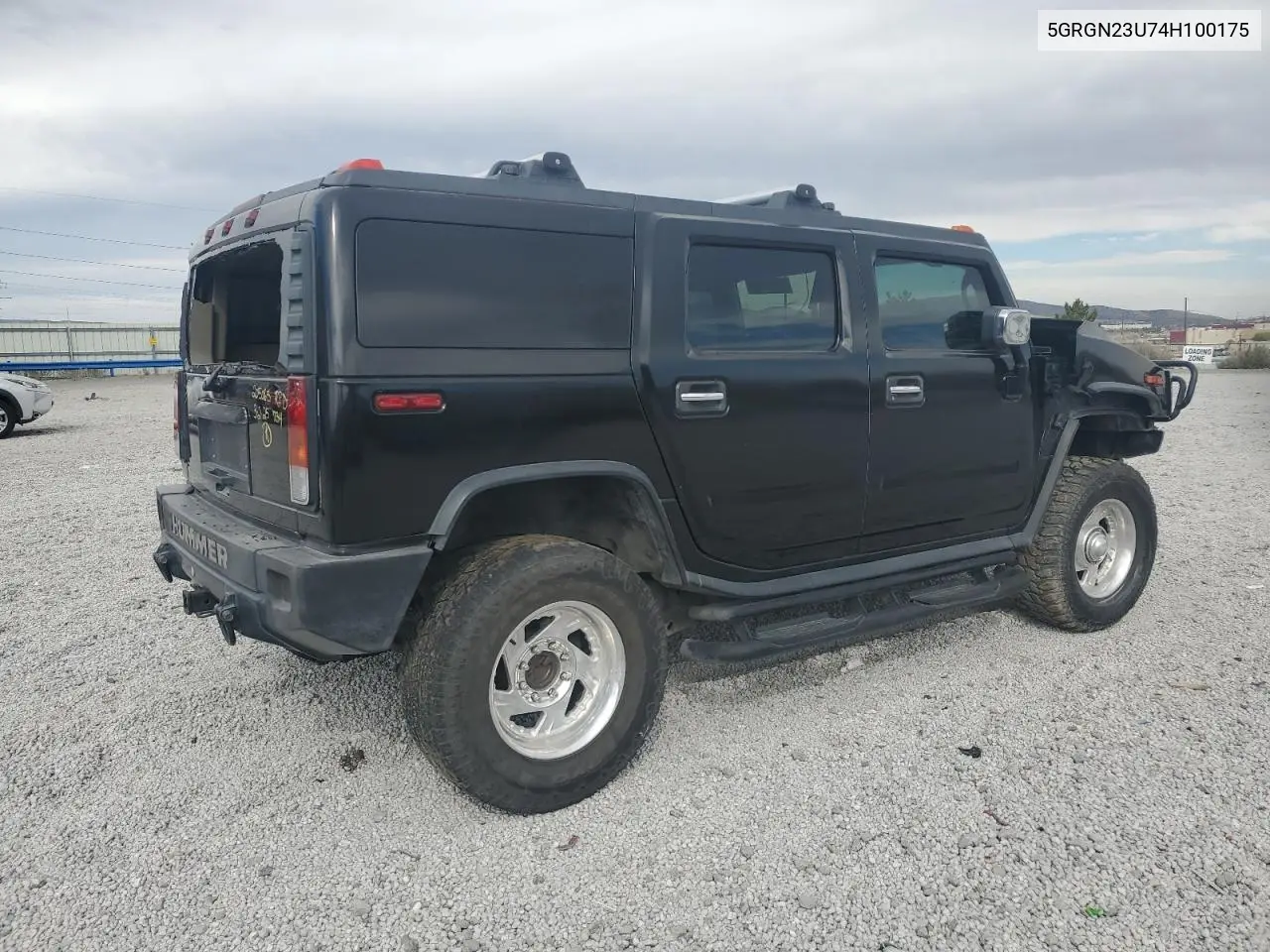 2004 Hummer H2 VIN: 5GRGN23U74H100175 Lot: 52642125