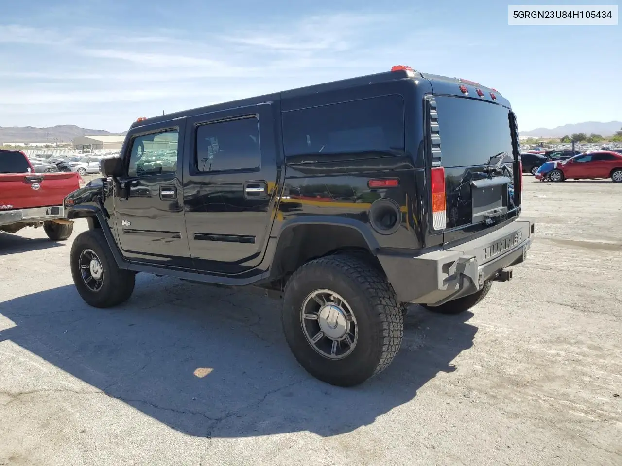 2004 Hummer H2 VIN: 5GRGN23U84H105434 Lot: 54515355