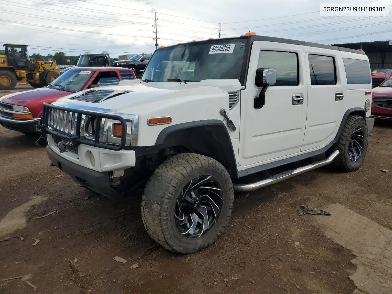 2004 Hummer H2 VIN: 5GRGN23U94H109105 Lot: 60548255