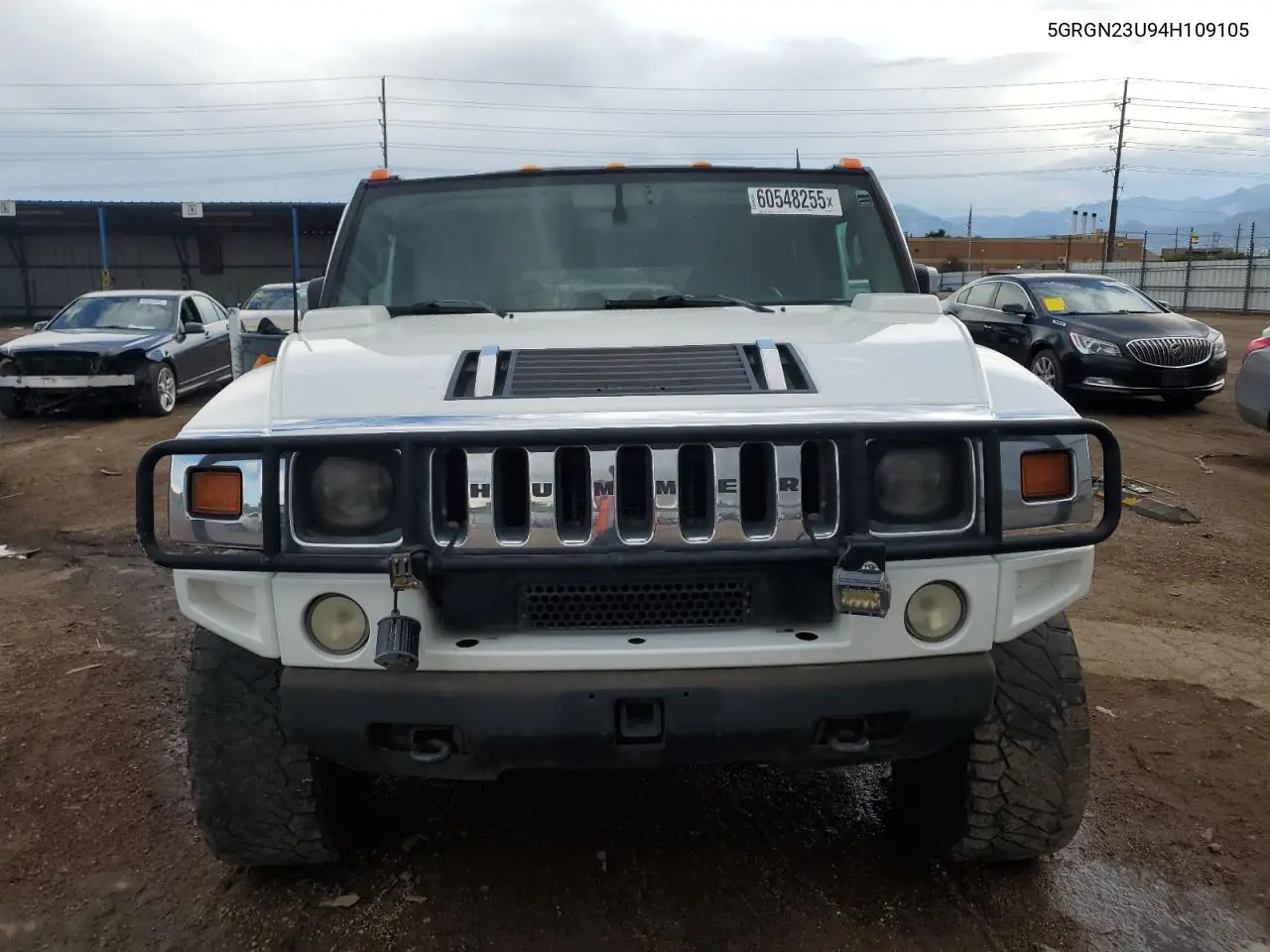 2004 Hummer H2 VIN: 5GRGN23U94H109105 Lot: 60548255