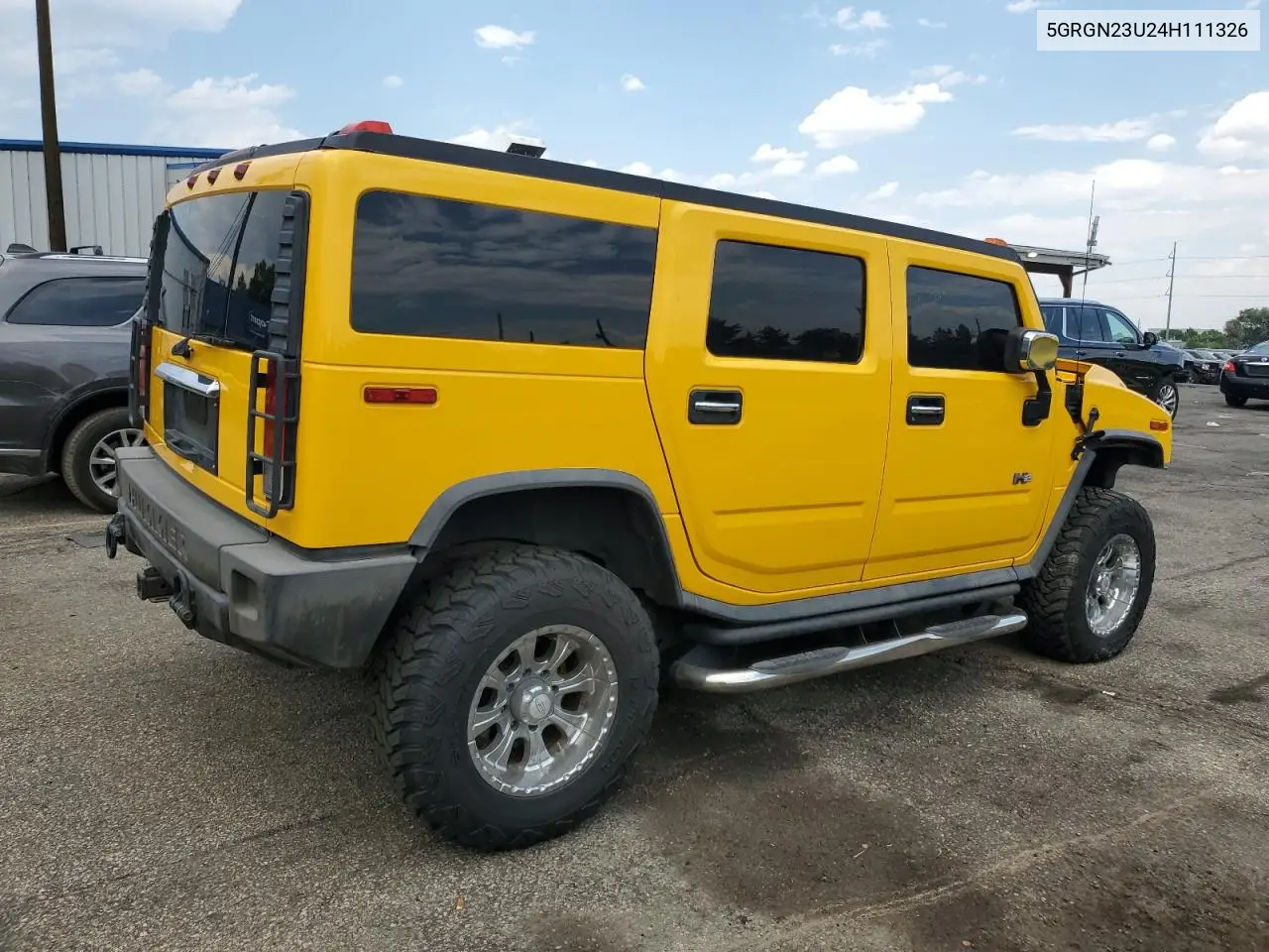 2004 Hummer H2 VIN: 5GRGN23U24H111326 Lot: 65399355