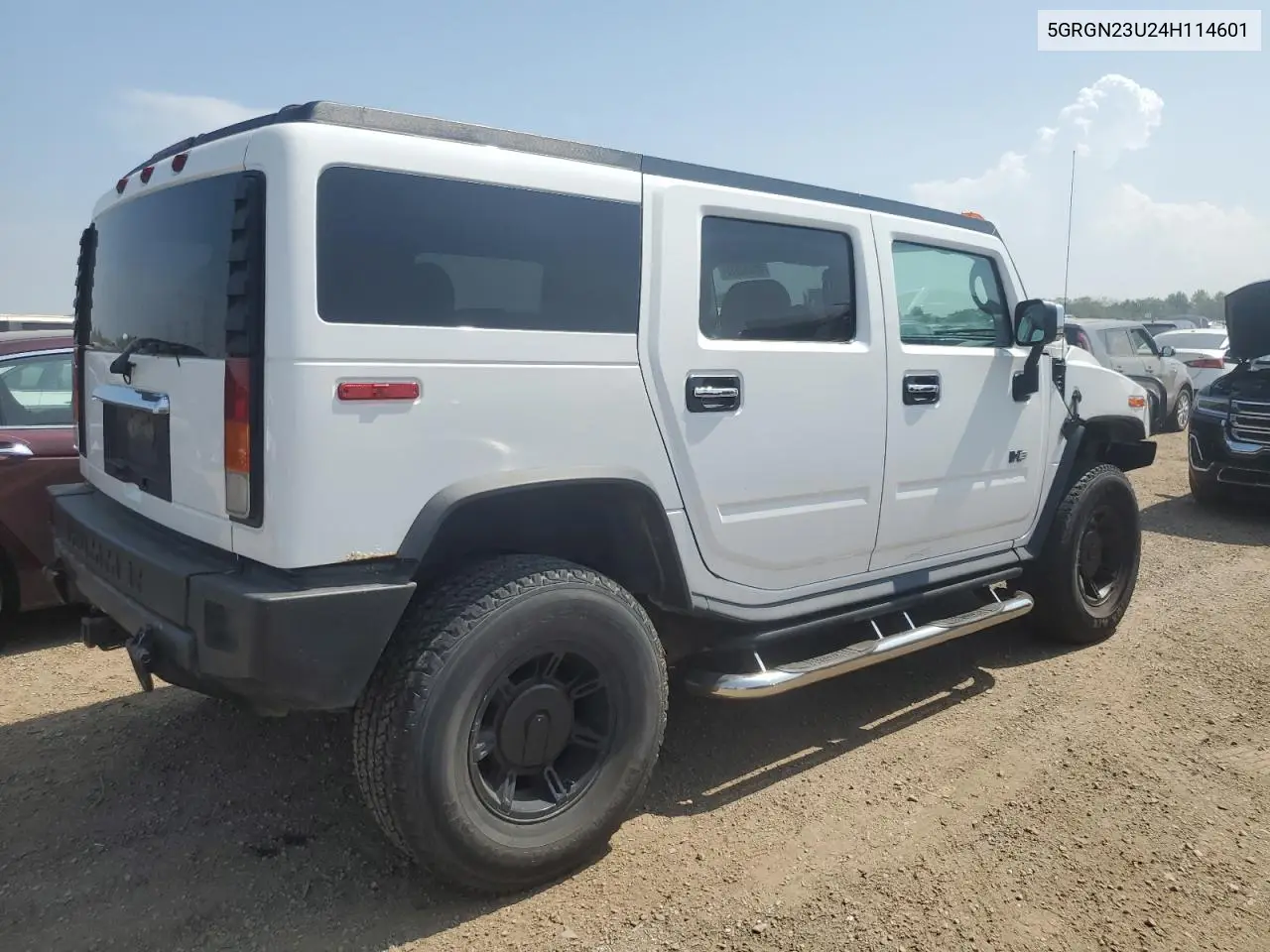 2004 Hummer H2 VIN: 5GRGN23U24H114601 Lot: 66042855