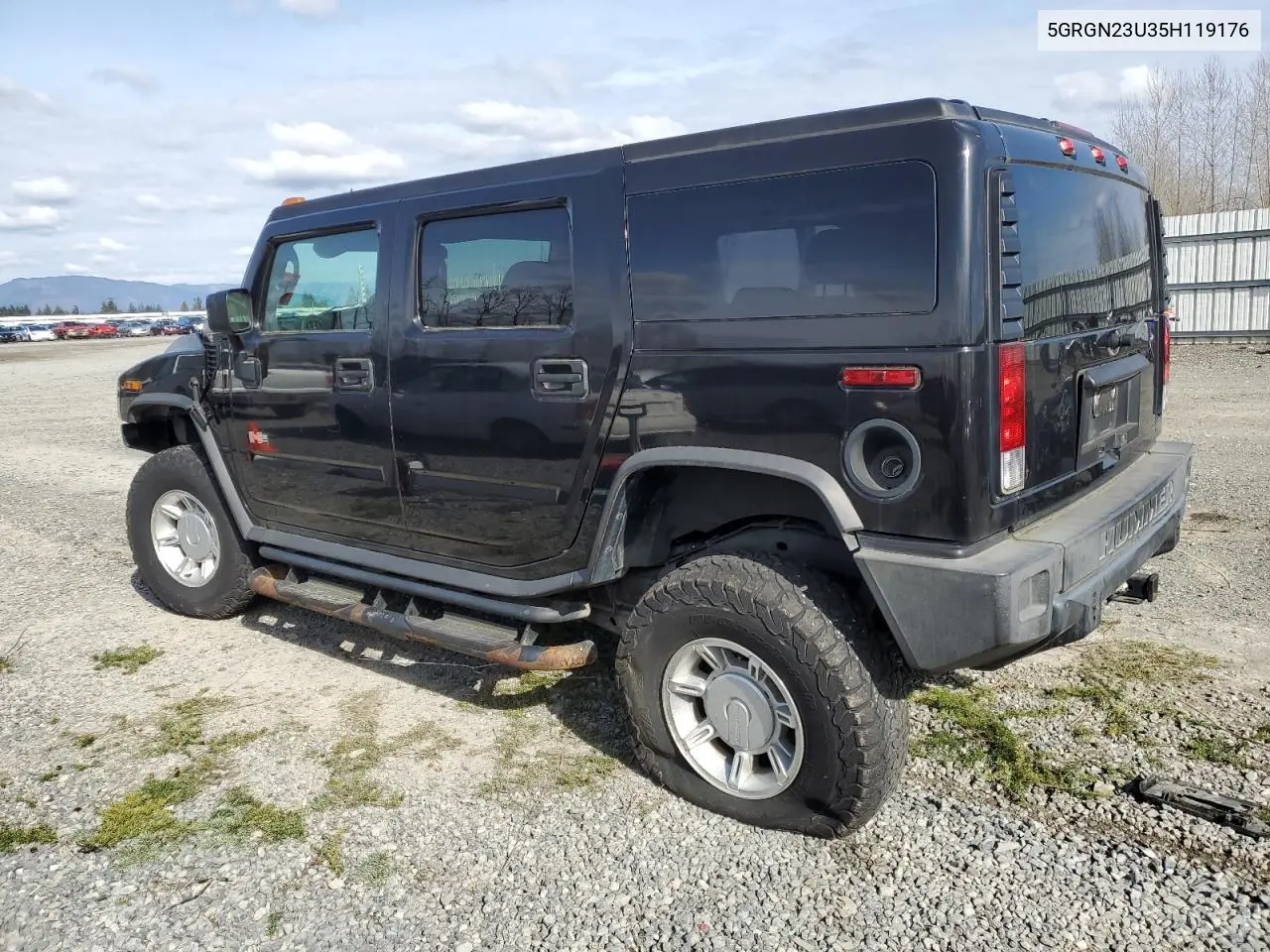 2005 Hummer H2 VIN: 5GRGN23U35H119176 Lot: 47278095