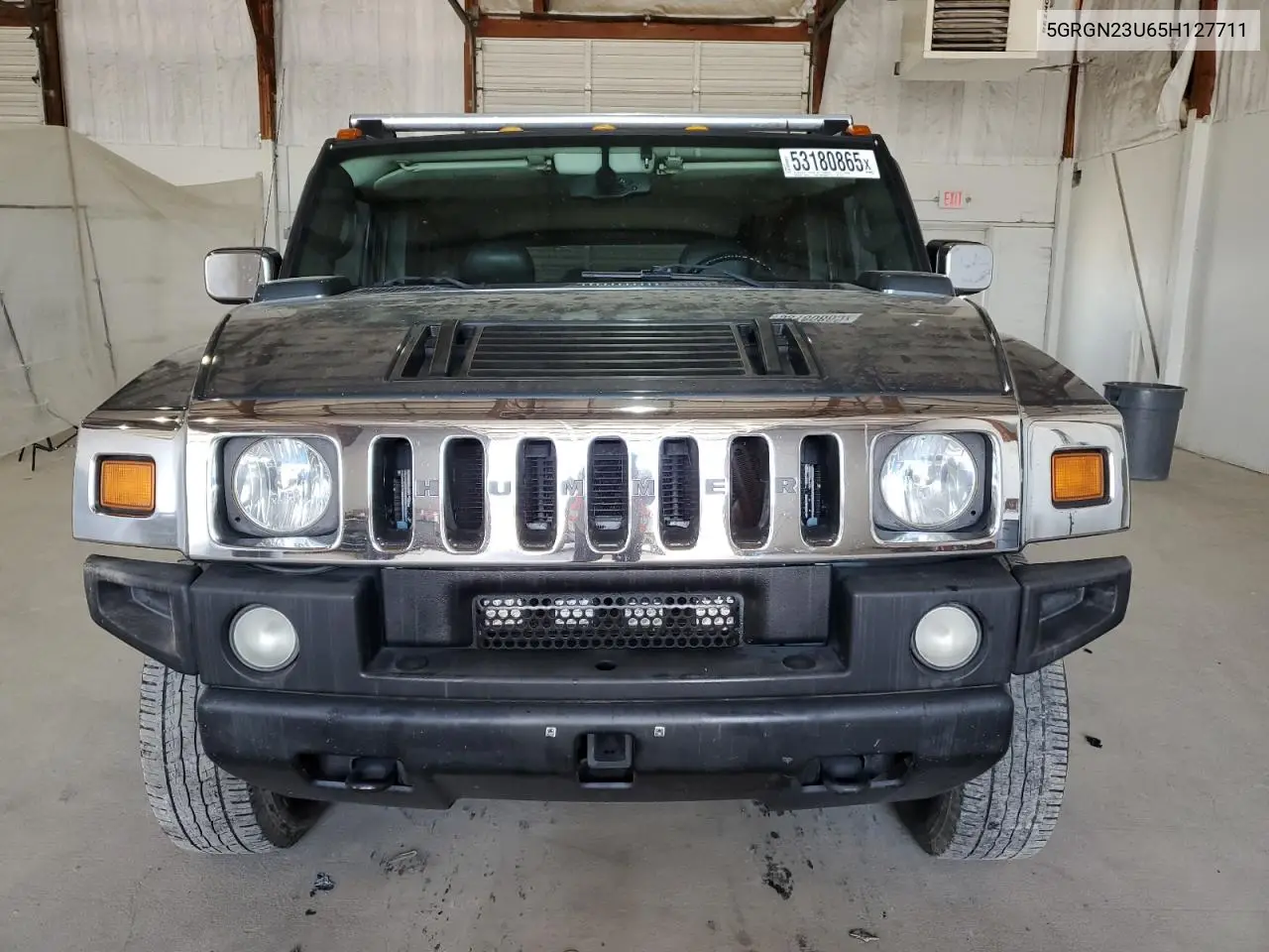 2005 Hummer H2 VIN: 5GRGN23U65H127711 Lot: 53180865