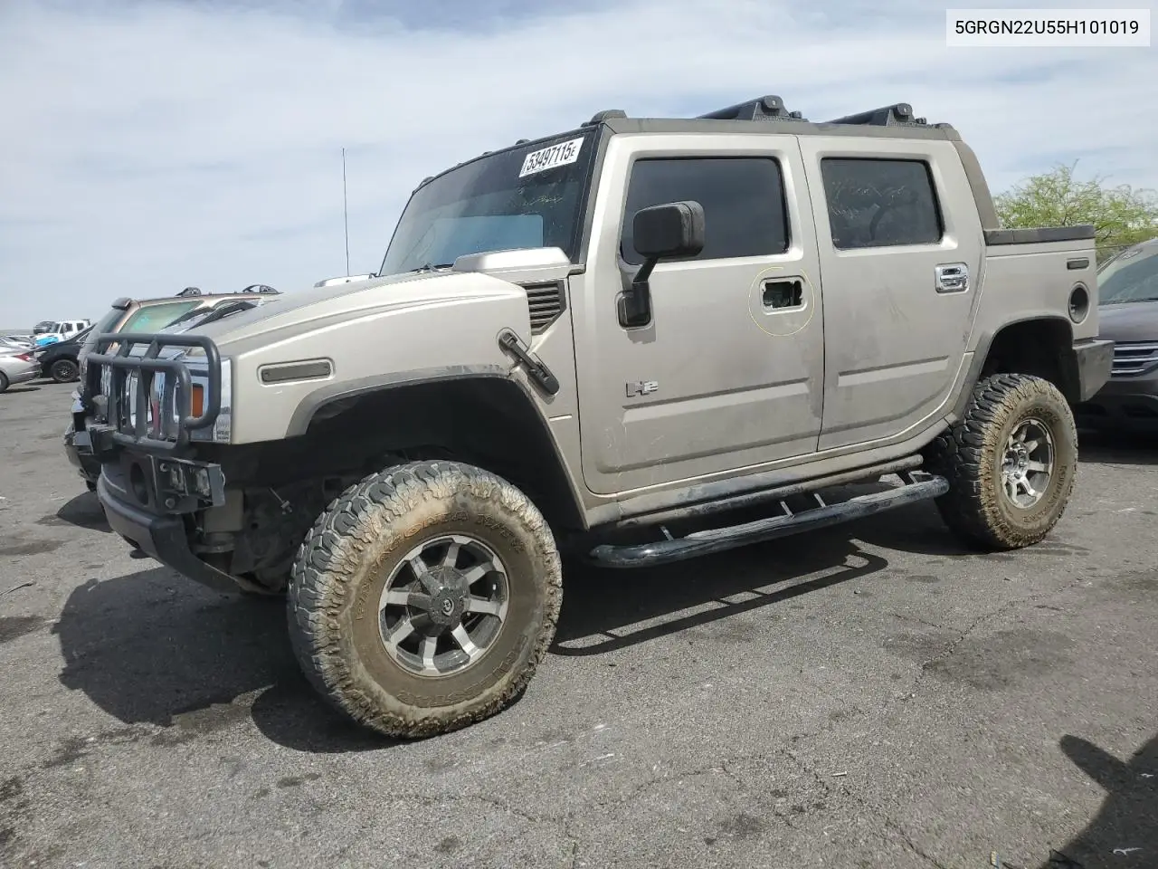2005 Hummer H2 Sut VIN: 5GRGN22U55H101019 Lot: 53497115