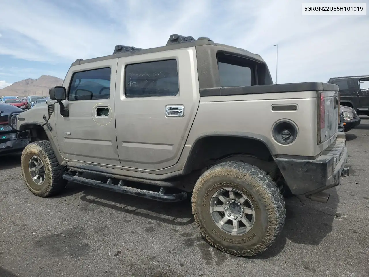 2005 Hummer H2 Sut VIN: 5GRGN22U55H101019 Lot: 53497115