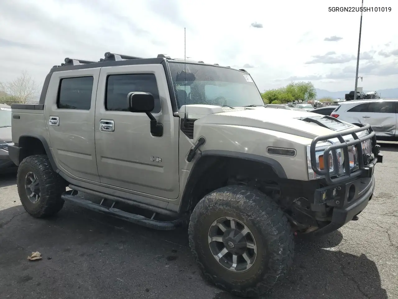 2005 Hummer H2 Sut VIN: 5GRGN22U55H101019 Lot: 53497115