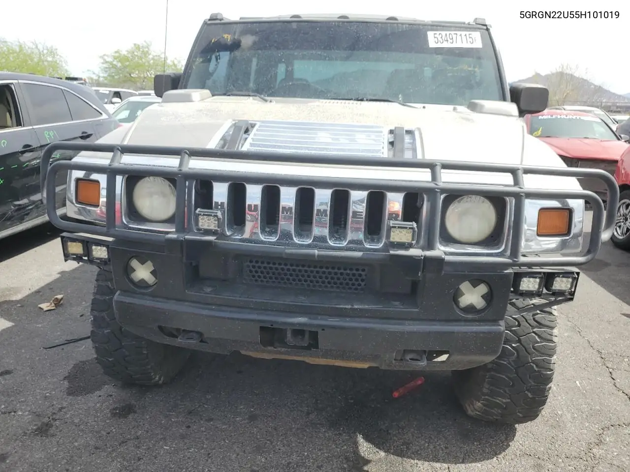 2005 Hummer H2 Sut VIN: 5GRGN22U55H101019 Lot: 53497115